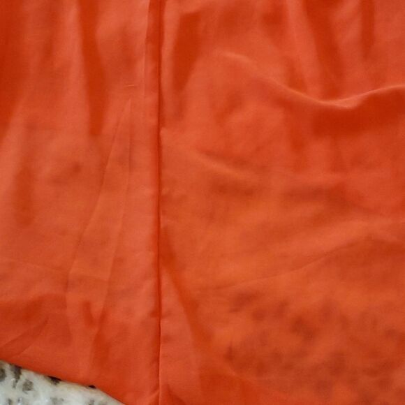 A'gaci Women's Orange Sleeveless top - Picture 4 of 9